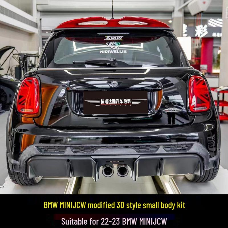 3D Style Front Lip and Rear Diffuser for 21-23 MINI Cooper S JCW F56