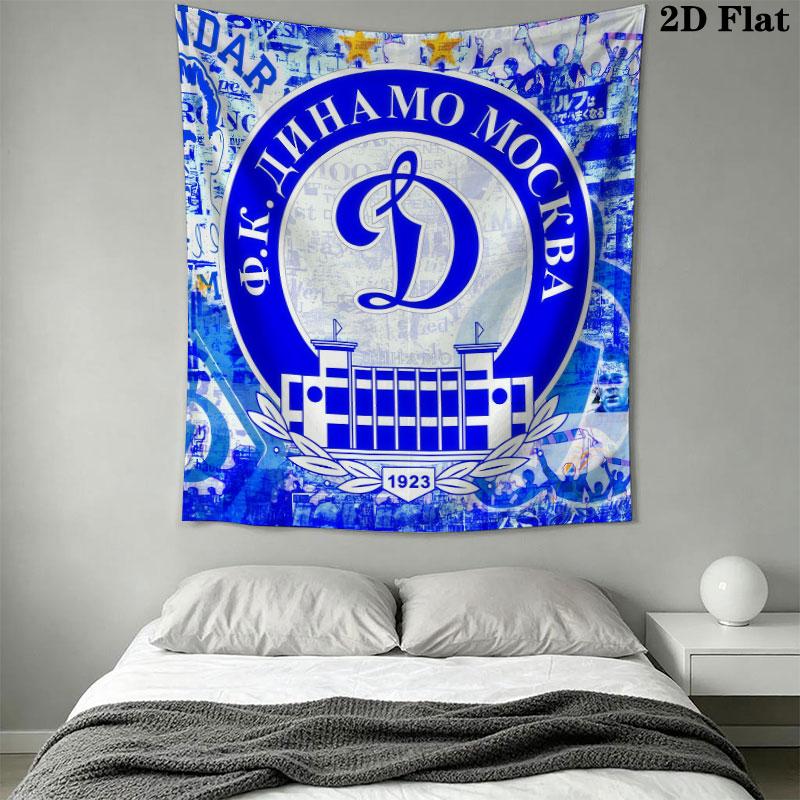 Dynamo Moscow Spark Wall Hanging Printed Fabric Blanket Decorative Tapestries for Bedroom Living Room Home Decor