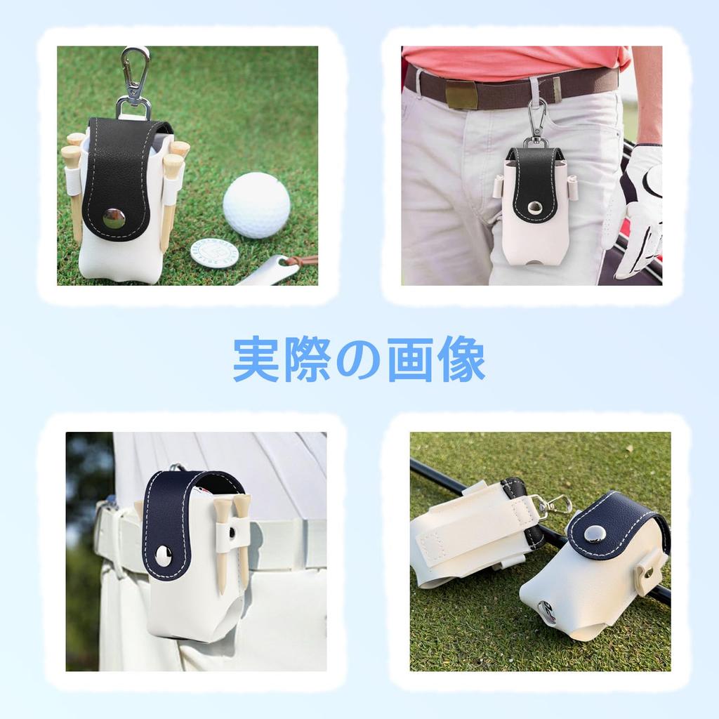 Golf Ball Case, Golf Ball Pouch, Black, Golf Supplies, Lightweight,