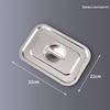 Chixing 304 Stainless Steel Commercial Rectangular Tray