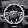 Car 8D Nappa Leather Steering Wheel Cover For Lexus F Sport ES200 ES300 RX300 LS500h GS300 IS300 CT200h NX300 UX300 LX570 GX BR7