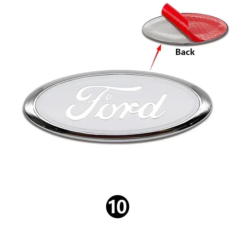 Neuer 2026 Autoaufkleber Ford Neu 2025 Heißes ABS Auto Frontgrill Heckklappe Logo Emblem Aufkleber Für Ford Focus Mondeo Edge Ecosport