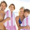 Personalized Striped Beach Towel Microfiber Towel Thin Quick Dry Absorbent for Beach Swimming Yoga Bath Sports