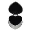 Zinc Alloy Heart Shape Jewelry Box Antique Heart Shape Rose Trinket Box Vintage Trinket Organizer