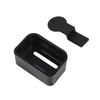 Car Seat Belt Buckle Cover Protector - 1-Pack Soft Silicone Safety Latch Guard for Child Proof Scratch Prevention Universal Fit Black