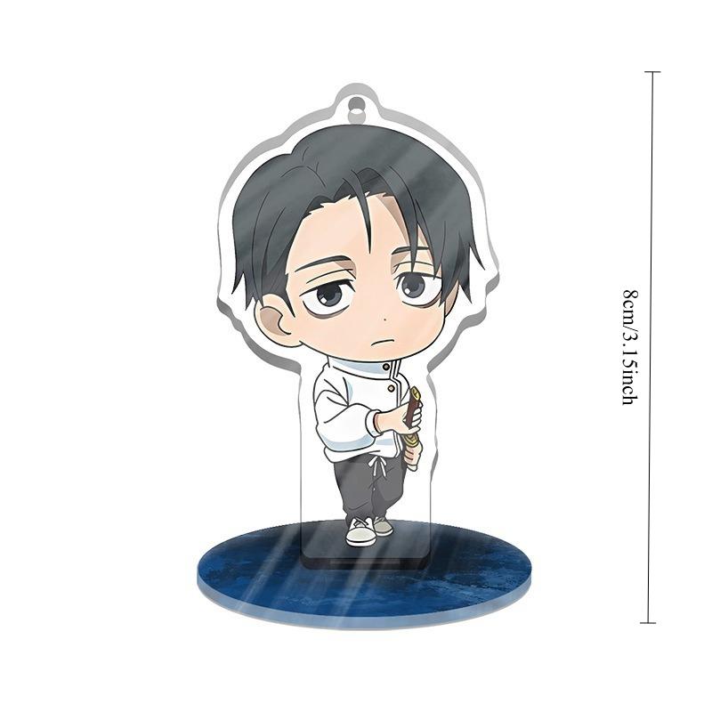 Anime Jujutsu Kaisen Acrylic Keychain Zenin Naoya Fushiguro Megumi Itadori Yuji Okkotsu Yuta Choso Stands Desktop Ornament Gift