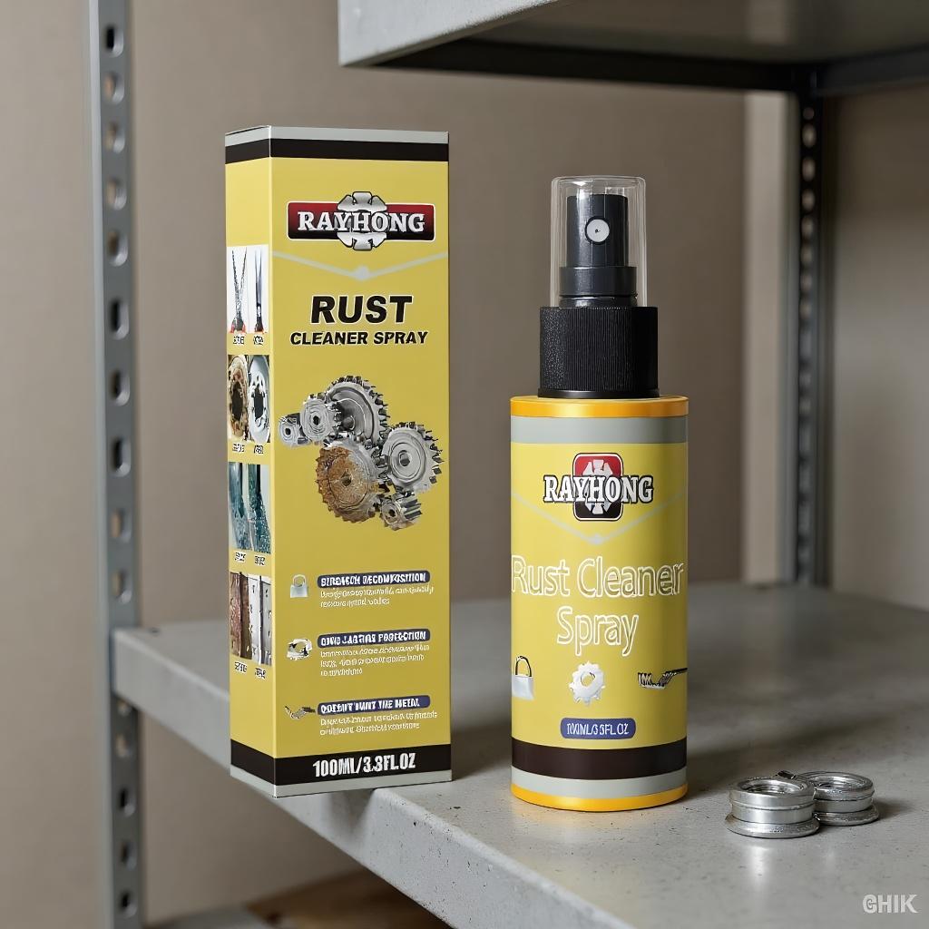 

Act Fast Against Rust! Multi-Use Spray Removes Light Rust from Wheels, Tools & Metal Parts. 100ml
