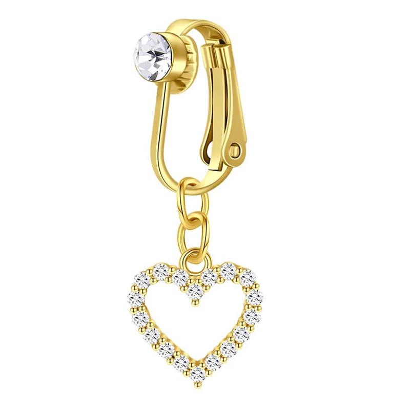 Stylish No-Clip Navel Ring and Stud Collection