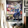 That Time I Got Reincarnated as a Slime Wall Tapestry Aesthetic Wall Hanging Printed Fabric Blanket Decorative Tapestries for Bedroom Living Room Home