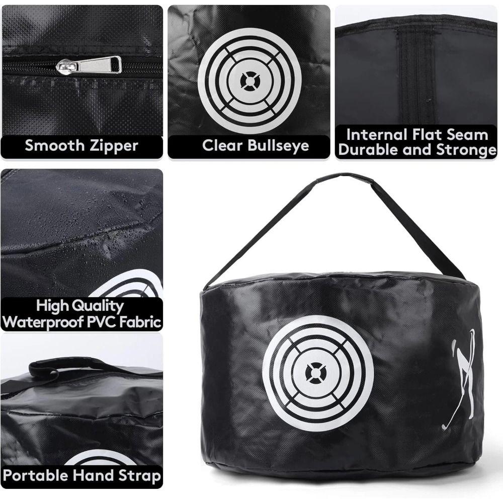 Impact Resistant Golf Impact Power Smash Bag Improve Accuracy Golf Swing Trainer Golf Club