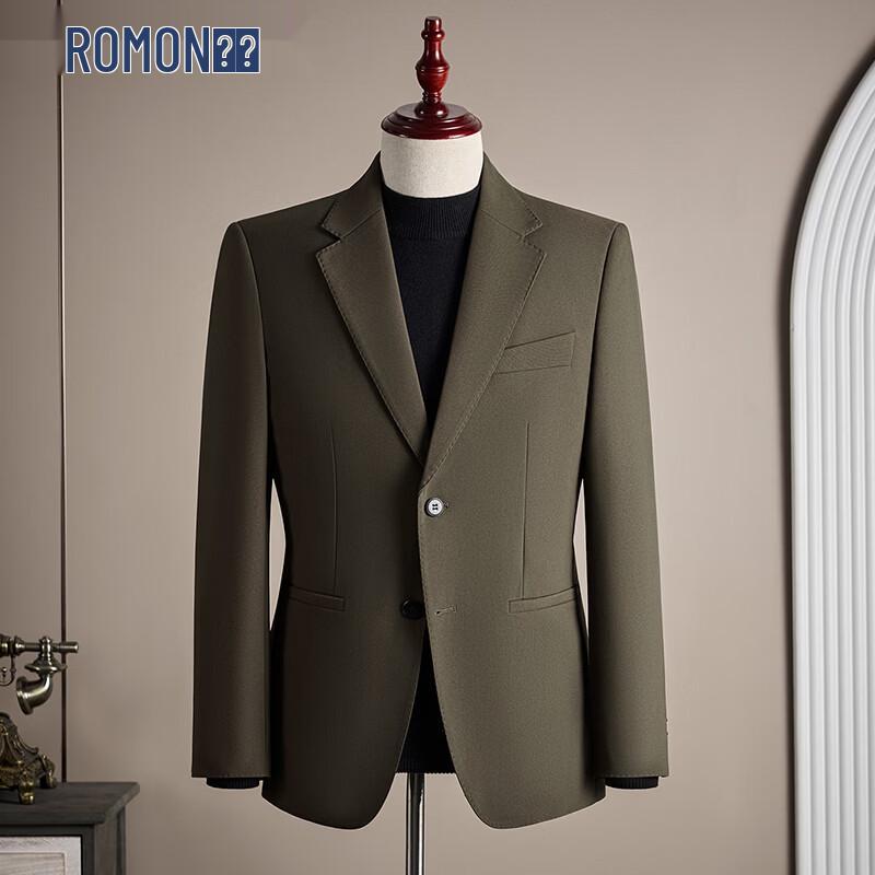 

Romon Men s Italian Style Business Casual Suit Jacket 3XL