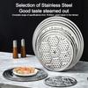 Stainless Steel Steamer Rack 22-40cm Steamer Compartment  For Baking Cooking Steaming