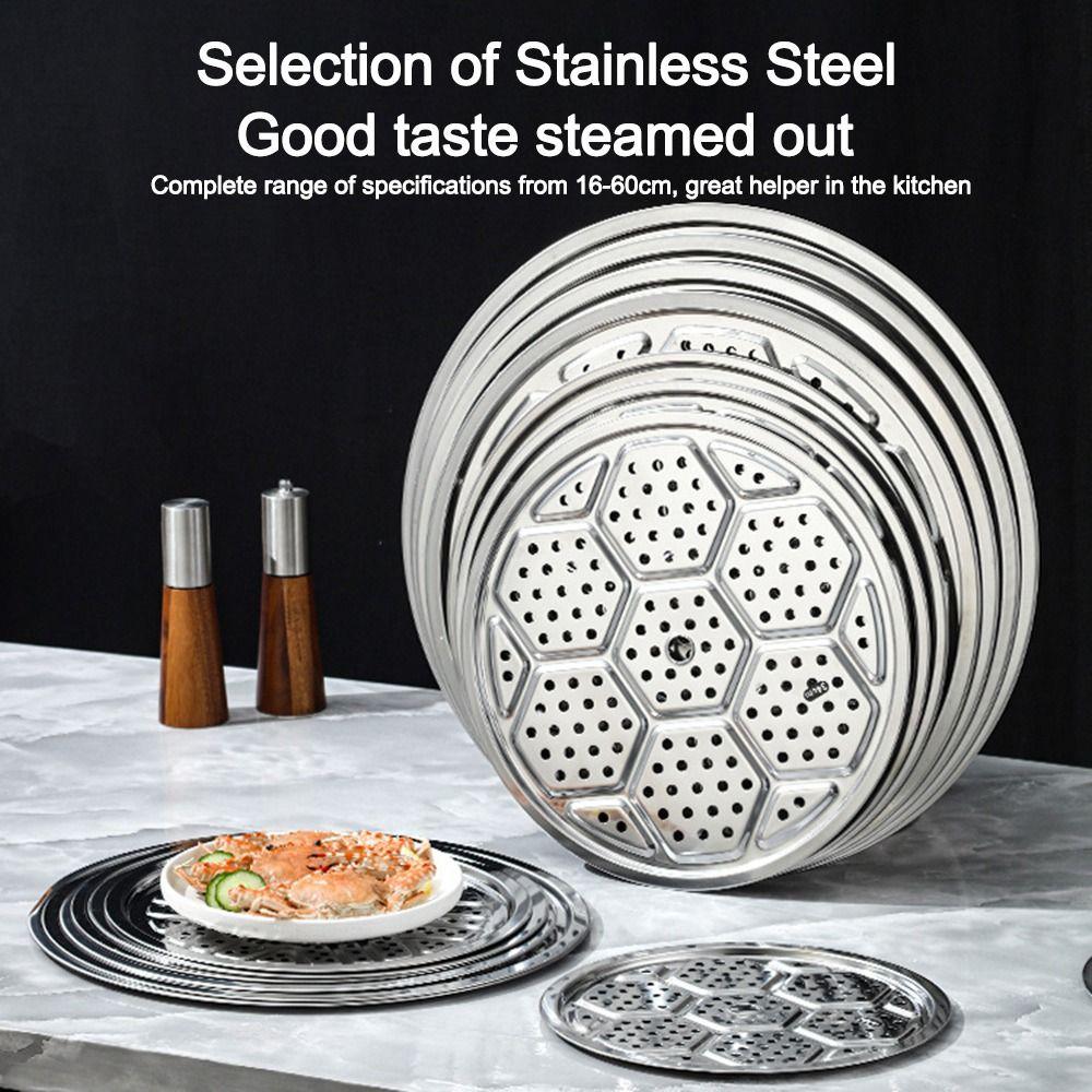 Stainless Steel Steamer Rack 22-40cm Steamer Compartment For Baking Cooking Steaming