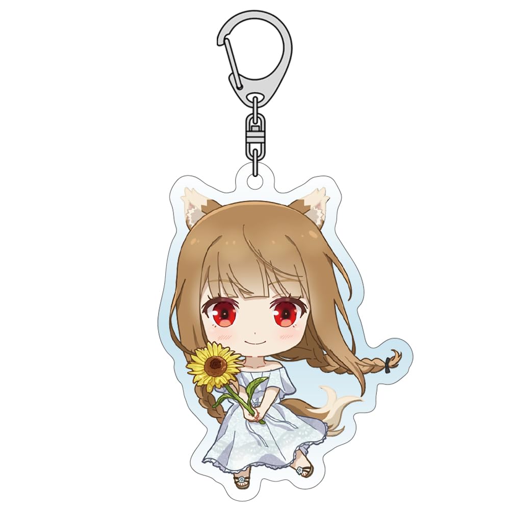 Spice and Wolf MERCHANT MEETS THE WISE WOLF Holo Acrylic Keychain [One Piece]