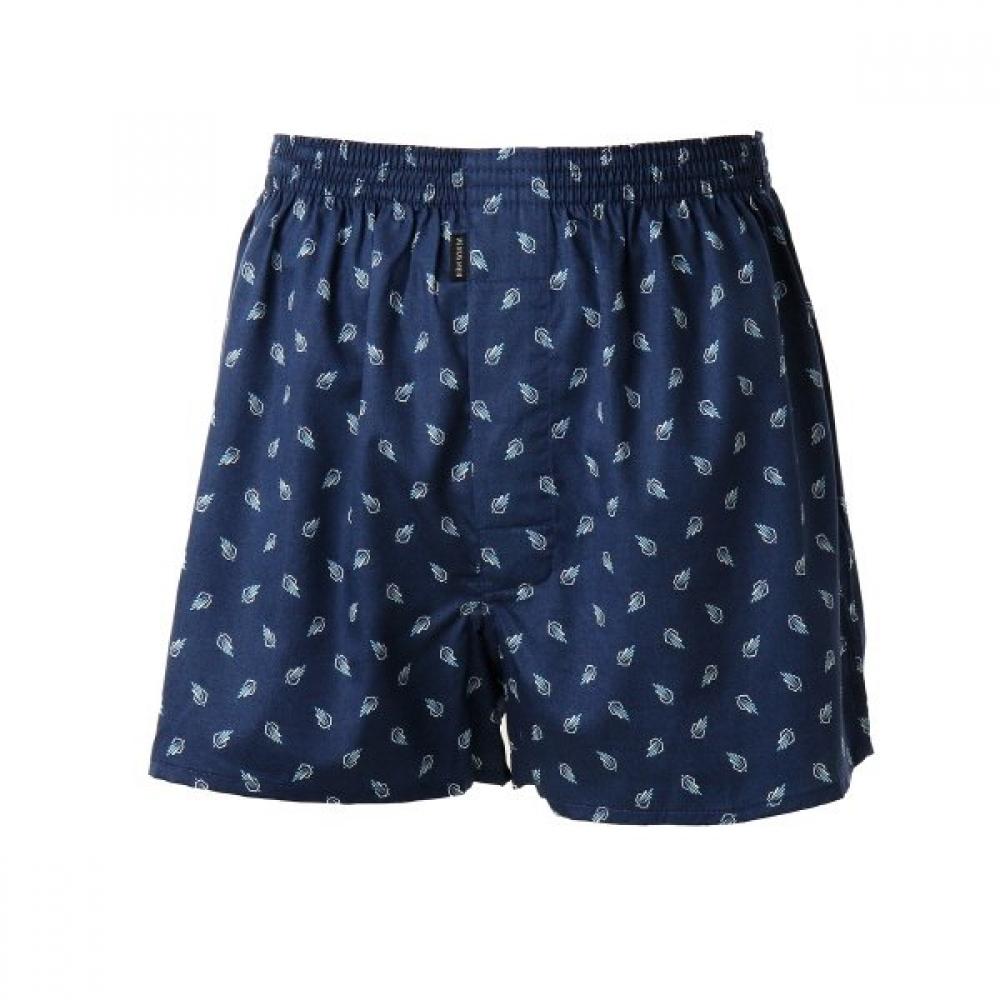 Venus 100 Хлопок Шестиугольный Геометрический Мужские Трусы-Боксеры Vmp1940d Navy (NB)/95