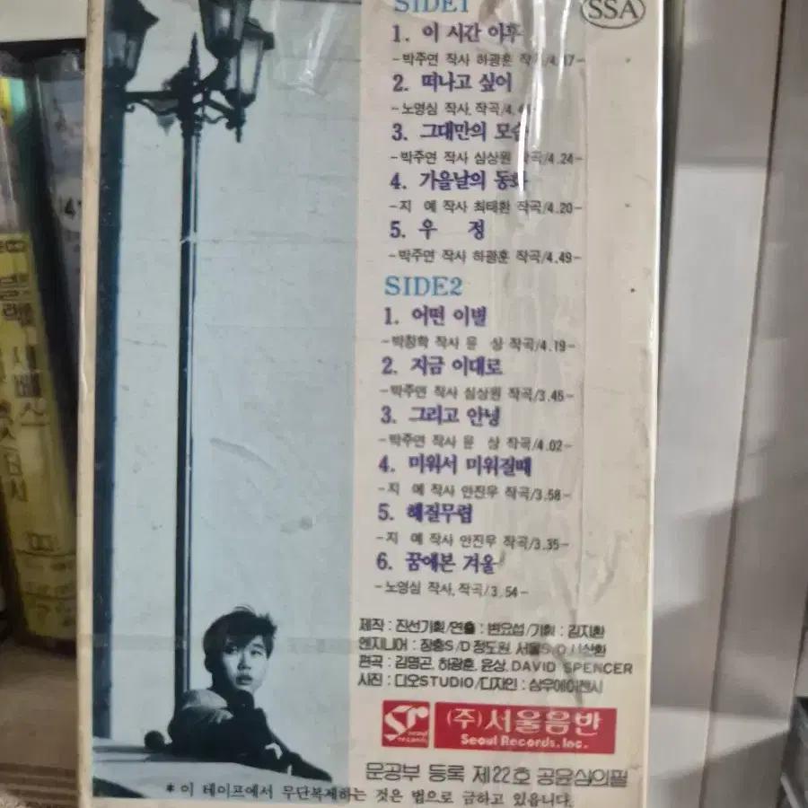 Byun Jin-seop's 3rd Album Cassette Tape sealed Item