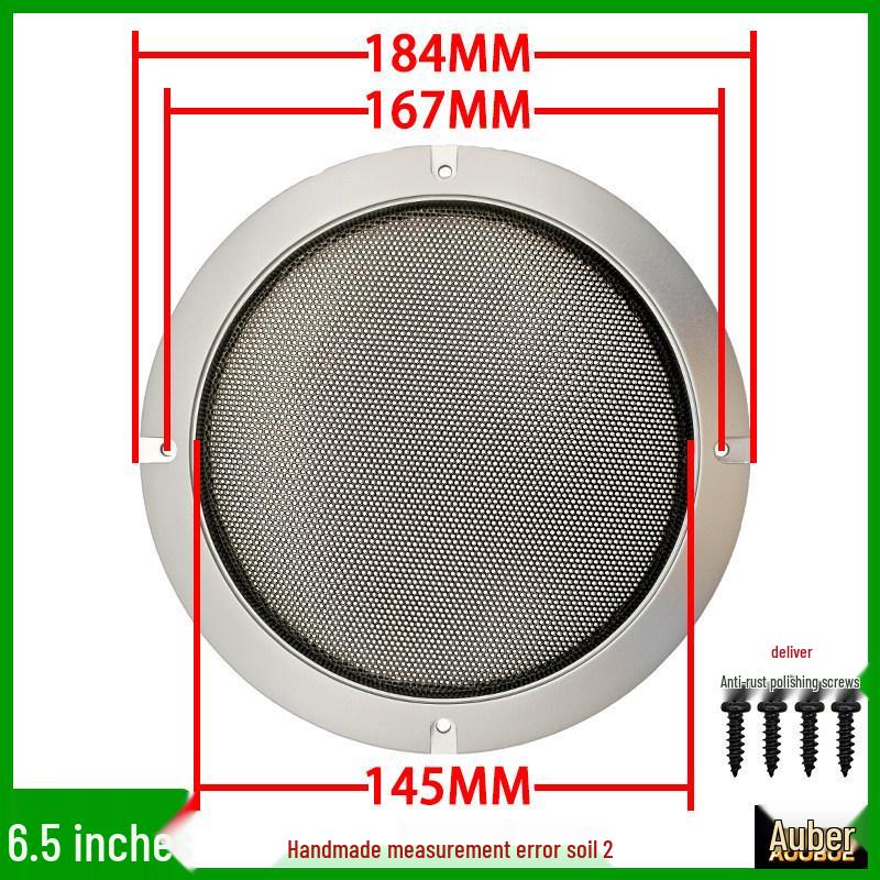 Metal Mesh Speaker Grille Dust Cover for Car Speakers (2" to 10")