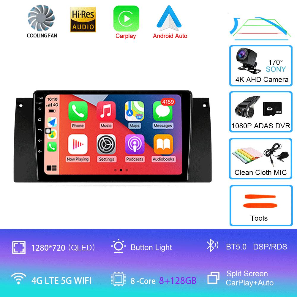 Android Autoradio 14 For BMW X5 E39 E53 1999 - 2006  Multimedia Video Player Stereo Navigation GPS No 2din 2 Din Dvd