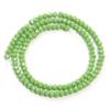 1 Strand Faceted Crystal Beads Olive Green Abacus Glass Loose Spacer Beads For Jewelry Making DIY Necklace Bracelet 3/4/6/8mm