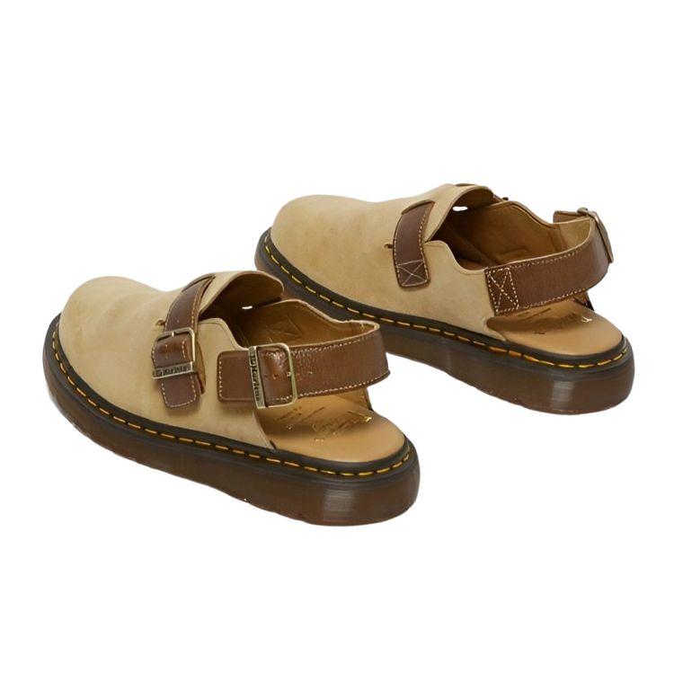 Dr. Martens Jorge Suede Buckle Low-Top Casual Shoes Unisex Casual Shoes Brown 27499792