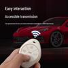Gold-Edged Key Shell for Xiaopeng P7 2021 & G3 2020 - Fashionable Unisex Car Key Cover