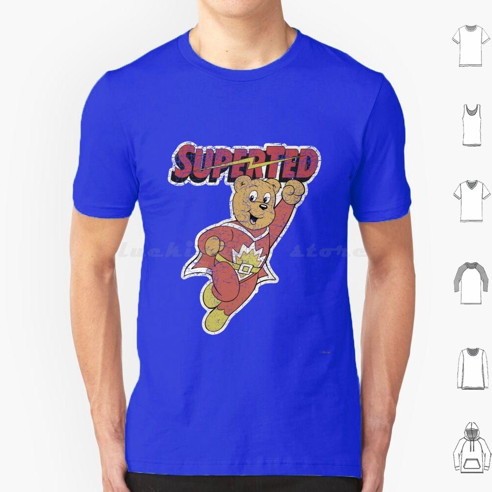80s Kid V1 T Shirt Men Women Kids 6xl Retro 80s Cartoon English Uk Australia Super Ted Tex Spotty Bear Superhero Powers