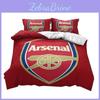 Juego de Funda Nórdica con Estampado de Fútbol del Arsenal Football Club Hecho de Poliéster para Decoración de Dormitorio de Aficionados al Deporte
