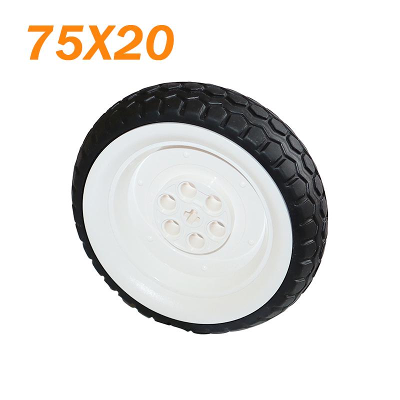 Technische Steine MOC Motorradrad 84772 Reifen 80542 Bausteine Kompatibles Spielzeug für Kinder