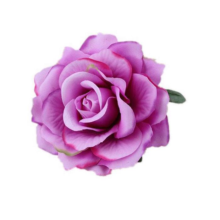 Bohemian Rose Lace Hair Clip and Brooch - Artificial Flower Accessory