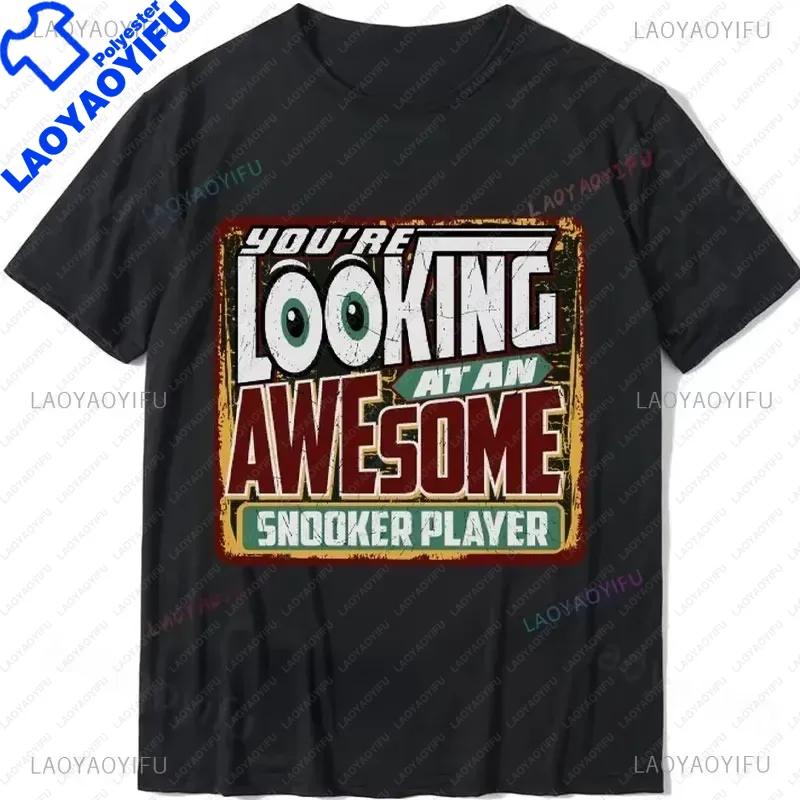 Why I Lose At Billiards Pool Player Sport Snooker Funny Design Unisex Tshirt Streetwear Outdoor Clothing Shortsleev Summer Tee
