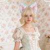Realistic Foxes Tail And Ears Set For Women Cosplay Faux Furs Costume Headband and Tail Convention Role Play Accessories