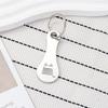 Fresh Portable Metal Universal 6 Piece Shopping Cart Disassembly Keychain Token Chip Supermarket Keychain