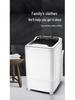 Compact Semi-Automatic Mini Washing Machine for Dorms & Home - Ideal for Students, Infants, and Children.