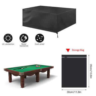 Funda Impermeable para Mesa de Billar de 9 pies Funda Plegable para Mesa de Pool Cubierta Antipolvo Resistente a la Humedad Oxford Duradero