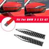 Car Rearview Side Mirror Protector Anti-Rub Carbon Fiber Trim Universal For BMW