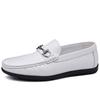 Herren Lederschuhe Doudou Schuhe echtes Leder Herrenschuhe Sommer neu atmungsaktiv lässig weiche Sohle bequem ein Pedal Fabrik Anpassung