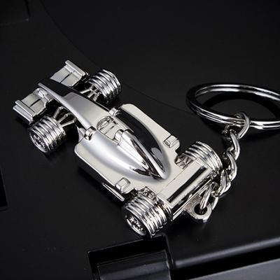 Mini Simulation Car Model Pendant Keyring Metal Ring Cool Key Chain Creative Gift