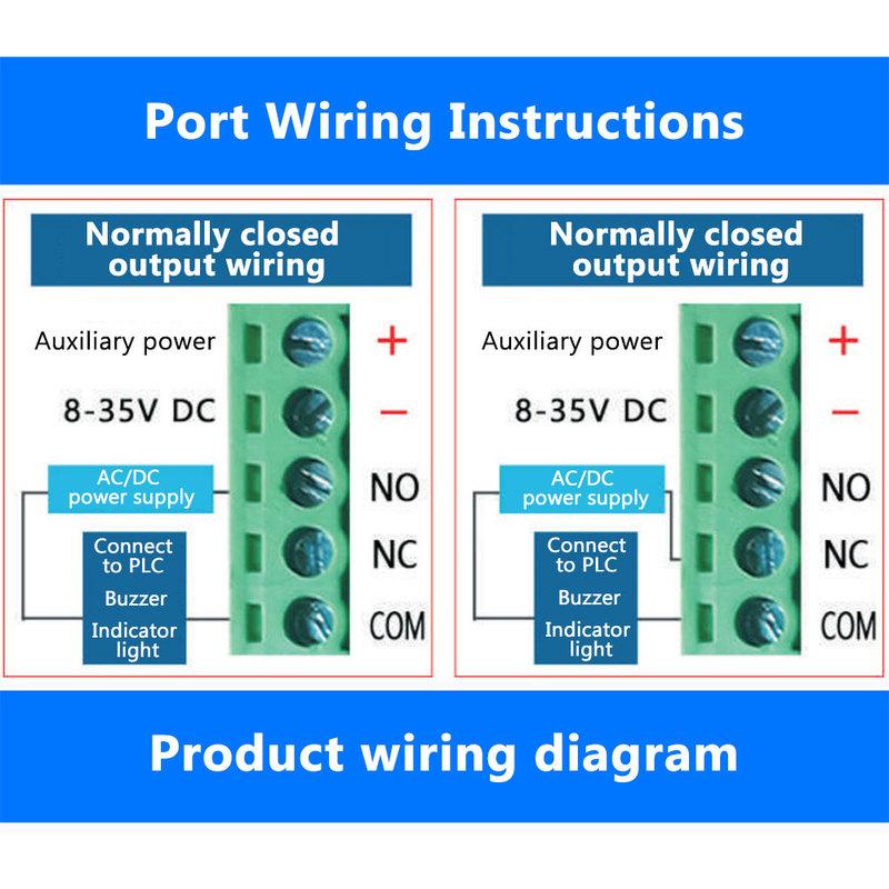D360-50A DC Current Switch Current Sensing Relay DC Current Sensing Switch 0-300A Sensor Monitoring Relay D366