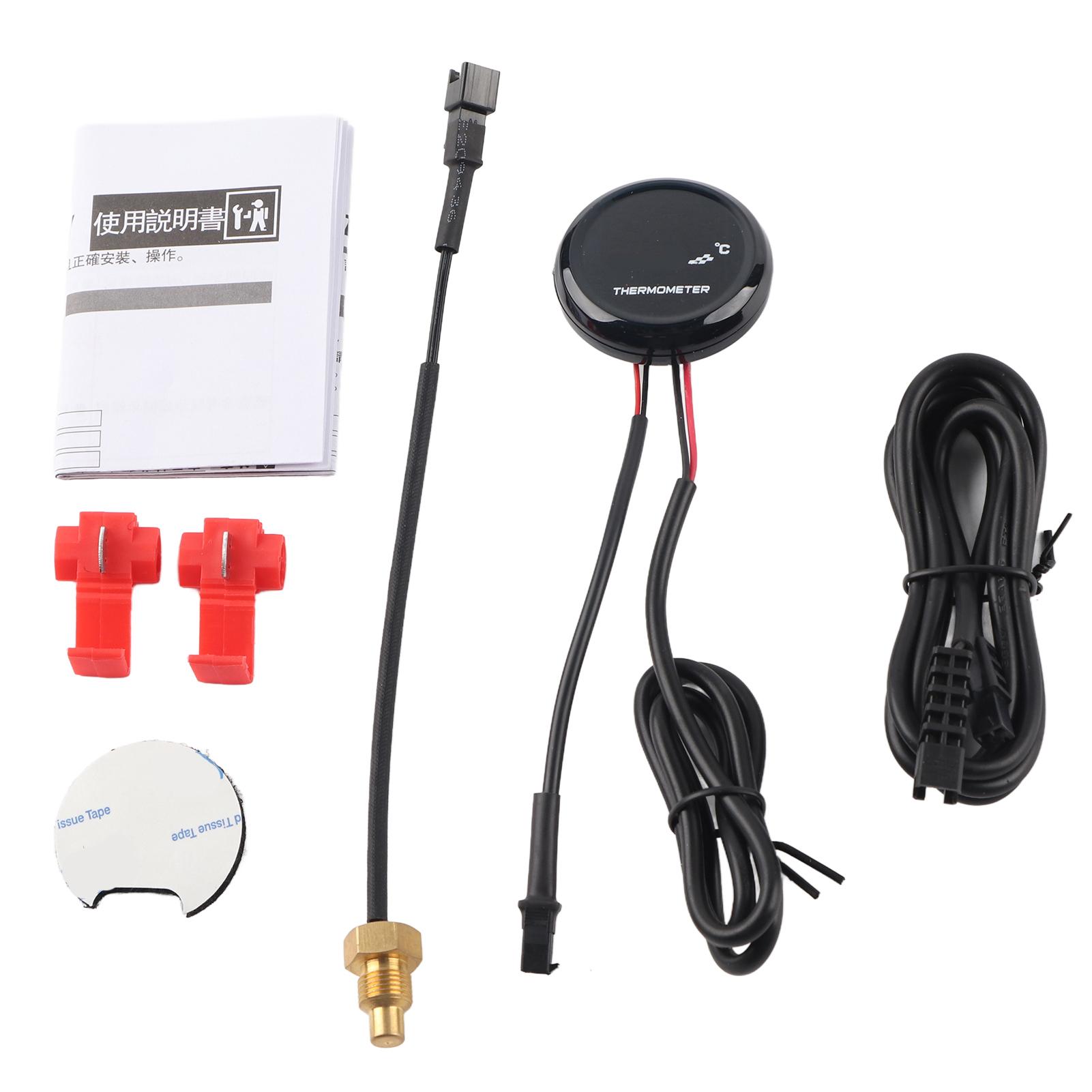 Digital Th momet  Wat  Temp ature Met  Gauge for   Celsius   Celsius   Celsius Su uki (Red Light)