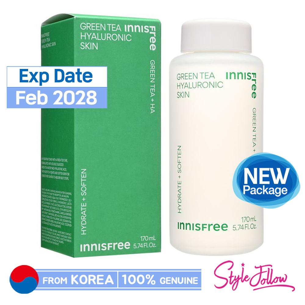 

[INNISFREE] Гиалуроновая кислота для кожи с зеленым чаем 170 мл 1pc + Sample Gifts