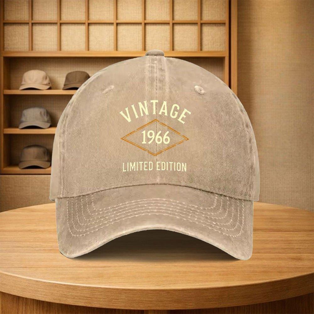 Vintage HighQuality  Limited Edition Baseball Cap Available In Multiple Colors A Musthave Accessory for Family Parties a