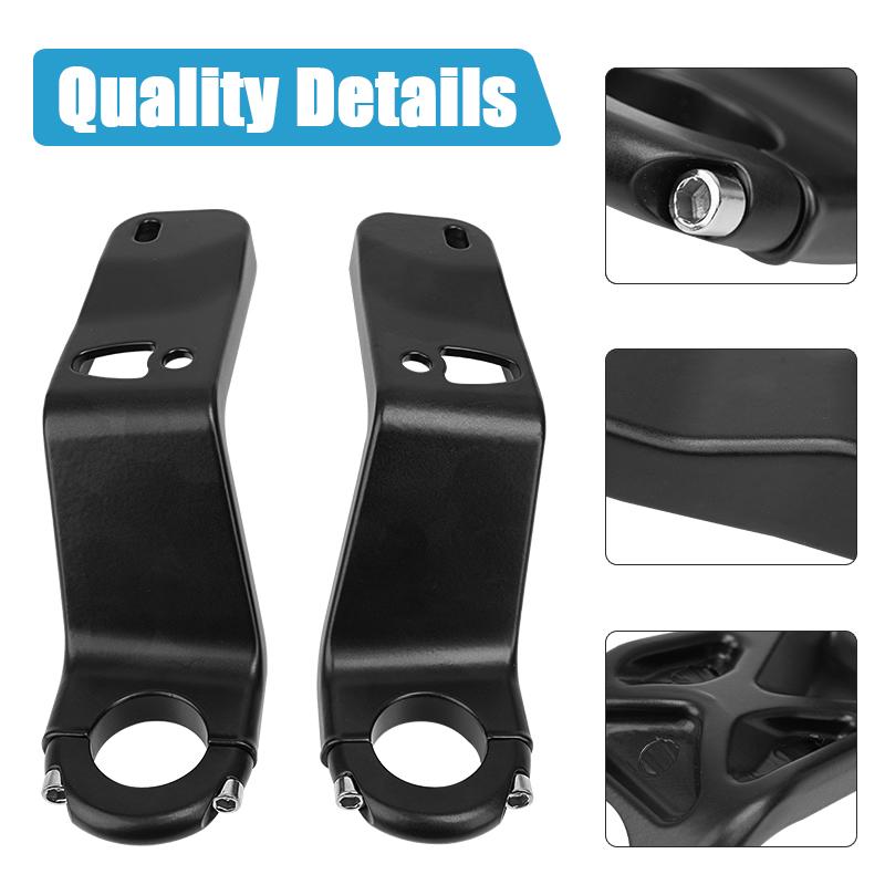 For Harley Low Rider ST FXLRST 2026 2026 2026-UP Motorcycle Accessories Black Front Full Fairing Support Bracket Mount Kit 2 PCS