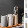Plastic Cutlery Holder with Lid Cutlery Storage Box Tableware Box Chopstick Cage  Fork