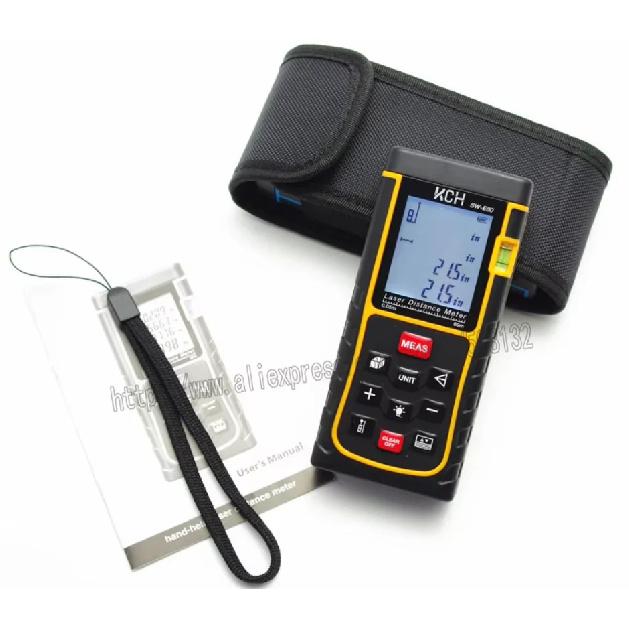 10 KEY SW-E40/SW-E60/SW-E80/E100 40M/60M/80M/100M Digital Laser Distance Meter Range Finder Measure Diastimeter