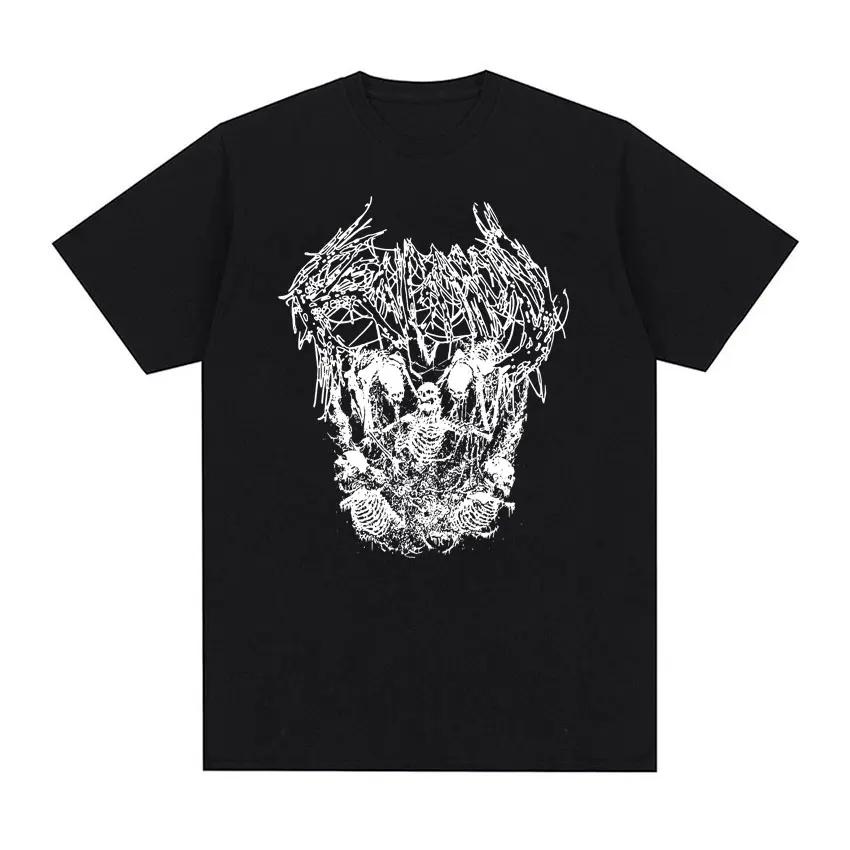 Rapper Ken Carson Opium Merch Tour T-Shirt Playboi Carti Ken Carson AGC Album T Shirt Men Women Hip Hop Tee Shirt Streetwear