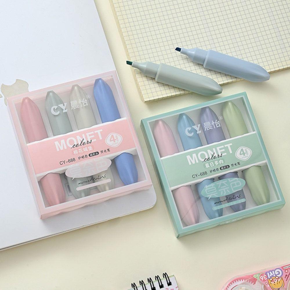 

4 шт., флуоресцентная ручка для записи, маркер, ручка, высококачественный маркер, ручка для офиса