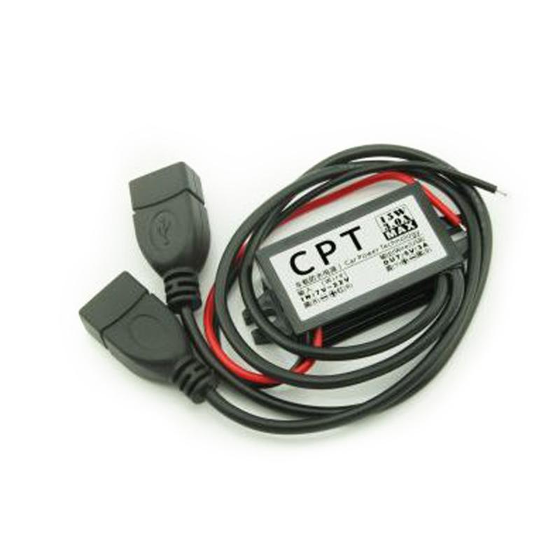 USB Boosts Converter DC7V-22V To DC5V Step Down Cable 3A 15W Car Power Converter