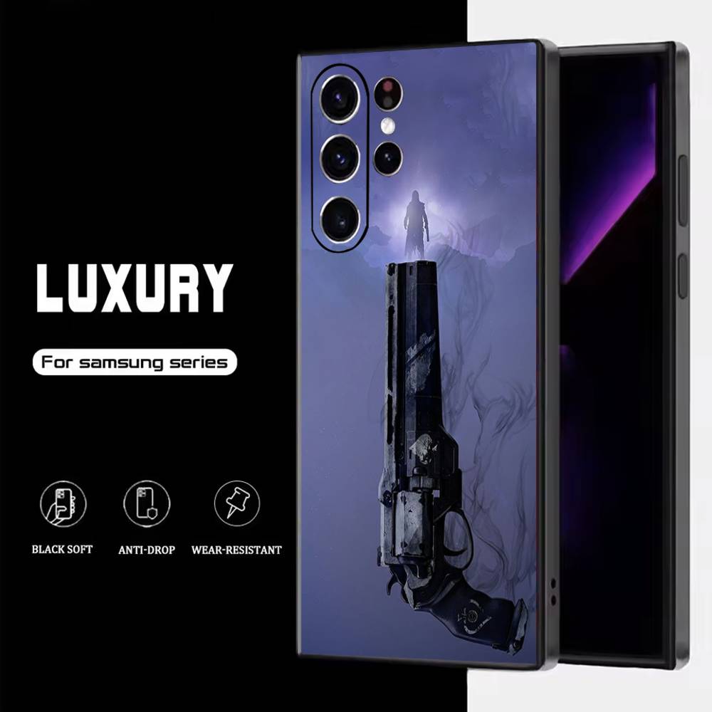 

D-Destiny 2 Game Phone Case For Samsung S25,S24,S23,S22,S21,S20,S10,Ultra,Plus,Lite,FE,Soft Silicone Black Cover SamsungS10plus