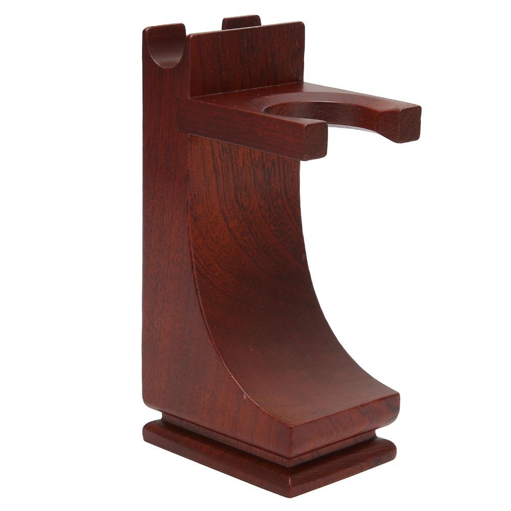 Wine Red Razor Shaving Brush Holder Stand  Home bathroom men shaving tool storage