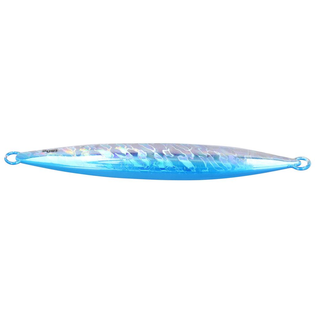Sea Fishing Iron Plate Artificial Simulation Lure Bait Deep Sea Fishing Accessoryblue